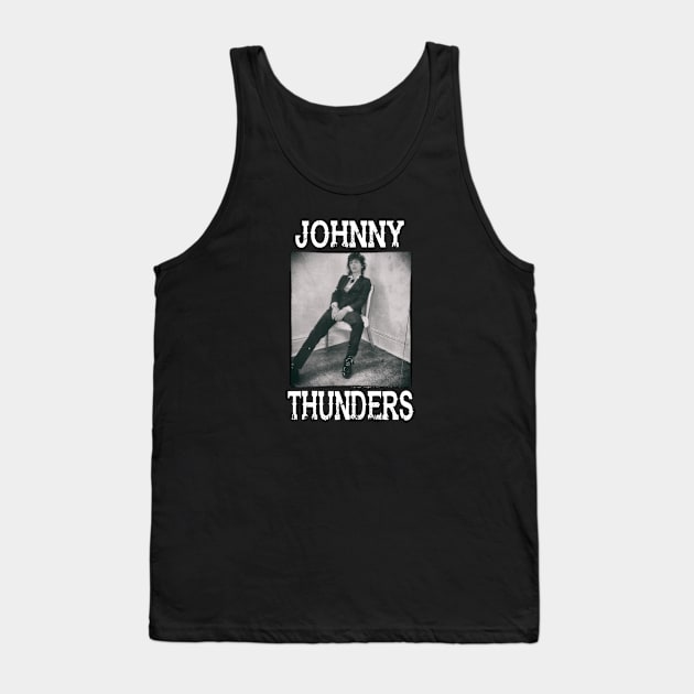 Johnny Thunders retro Tank Top by Hoang Bich